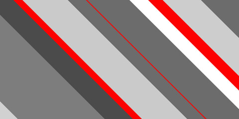 Seamless background of gray and red lines. Merry Christmas. Happy New Year. Lines pattern