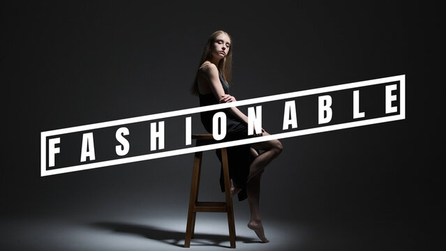 Fashionable Text Animation