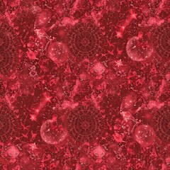 Crimson Christmas: A Festive Red Pattern 