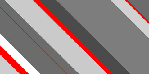 Seamless background of gray and red lines. Merry Christmas. Happy New Year. Lines pattern