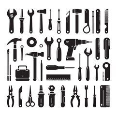 Tools Silhouette Vector SH