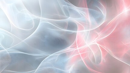 Fototapeta premium Soft Glow Effects: Abstract Blends of Pale Rose and Light Grey