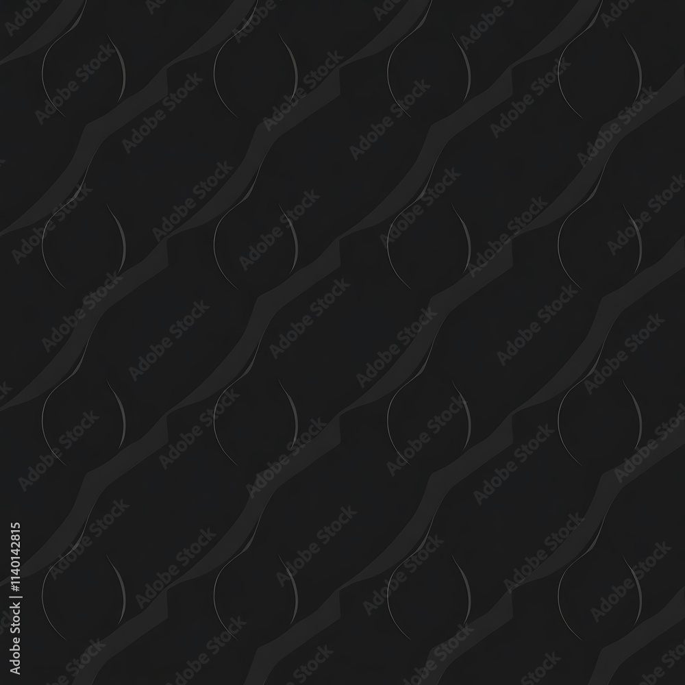Poster abstract dark seamless pattern: a minimalist, geometric design with an elegant black and grey color 