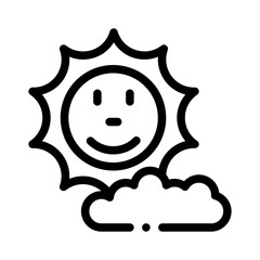 sun line icon