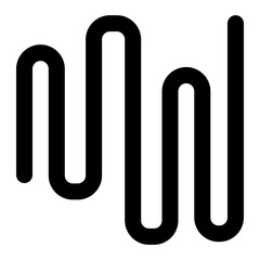 audio waves icon