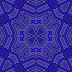 Seamless square pattern blue and white. Frost texture pattern. Merry Christmas. Happy New Year.