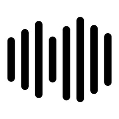 audio sound waves icon