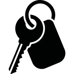 Simple vector icon keys