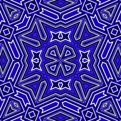 Seamless square pattern blue and white. Frost texture pattern. Merry Christmas. Happy New Year.