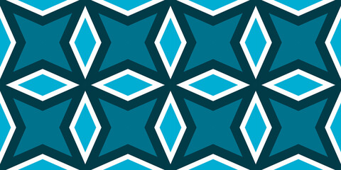 Seamless pattern banner blue and white. Merry Christmas. Happy New Year. Frost and snowflakes pattern