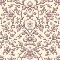 seamless pattern with flowers
