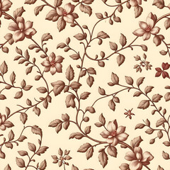 seamless pattern with flowers
