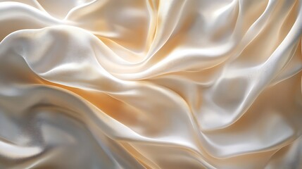 Obraz premium Calming Rhythms Illustration Featuring Soft Waves and Harmonious Abstract Patterns