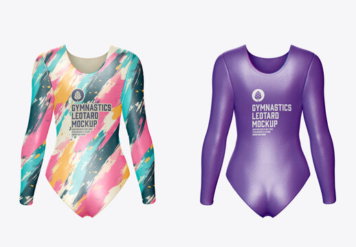 Gymnastics Leotard Mockup