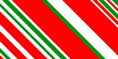 Seamless background with red green lines. Merry Christmas. Happy New Year