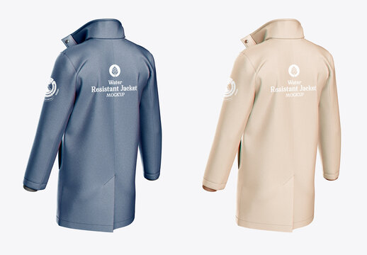 Water Resistant Jacket Mockup