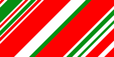 Seamless background with red green lines. Merry Christmas. Happy New Year