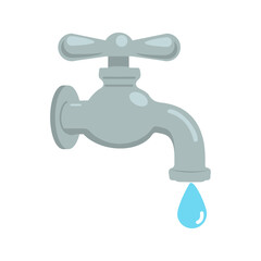 Tap sink faucet water flat