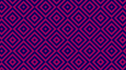 Seamless pattern design with square geometric shape | Pattern background design with magenta color
