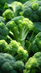 Close up shot of Broccoli