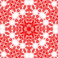 Christmas seamless pattern. Christmas background red. Merry Christmas. Happy New Year.