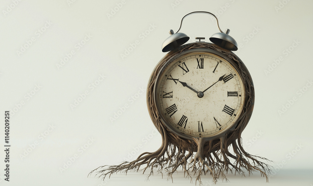 Aufkleber the urgency of global warming time running out to save our planet artistic representation minimalist