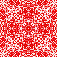 Christmas seamless pattern. Christmas background red. Merry Christmas. Happy New Year.