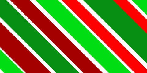 Seamless background with red green lines. Merry Christmas. Happy New Year