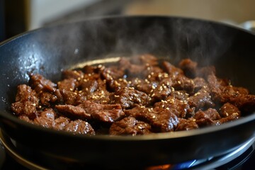 Korean beef stir fry