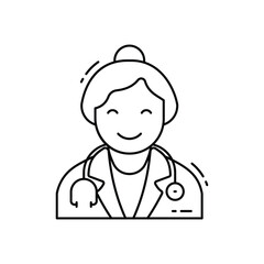 Doctor vector icon