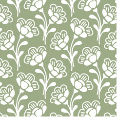 70s Floral Wallpaper background and textures