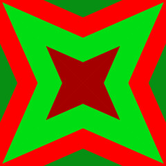 Seamless square pattern red and green. Christmas pattern green and red. Merry Christmas. Happy New Year.