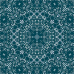 Christmas seamless pattern. Christmas background blue. Snowflake pattern. Happy New Year