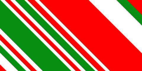 Seamless background with red green lines. Merry Christmas. Happy New Year