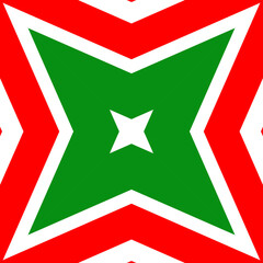 Seamless square pattern red and green. Christmas pattern green and red. Merry Christmas. Happy New Year.