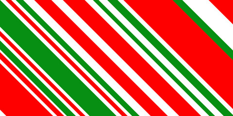 Seamless background with red green lines. Merry Christmas. Happy New Year