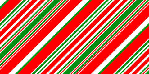 Seamless background with red green lines. Merry Christmas. Happy New Year