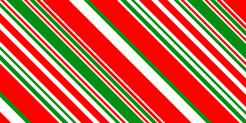 Seamless background with red green lines. Merry Christmas. Happy New Year