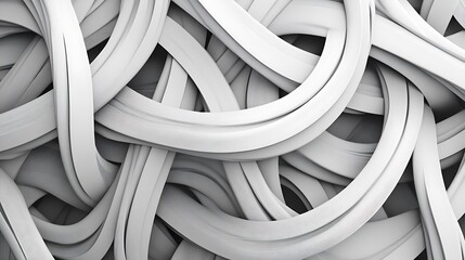 Calming Rhythms Illustration Featuring Soft Waves and Harmonious Abstract Patterns