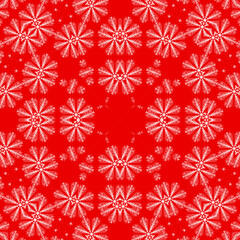 Christmas seamless pattern. Christmas background red. Merry Christmas. Happy New Year.