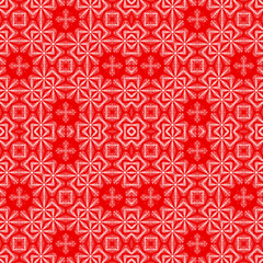 Fototapeta premium Christmas seamless pattern. Christmas background red. Merry Christmas. Happy New Year.