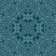 Christmas seamless pattern. Christmas background blue. Snowflake pattern. Happy New Year