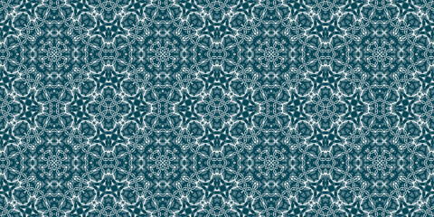 Christmas seamless pattern. Christmas background banner blue. Frost pattern. Happy New Year.