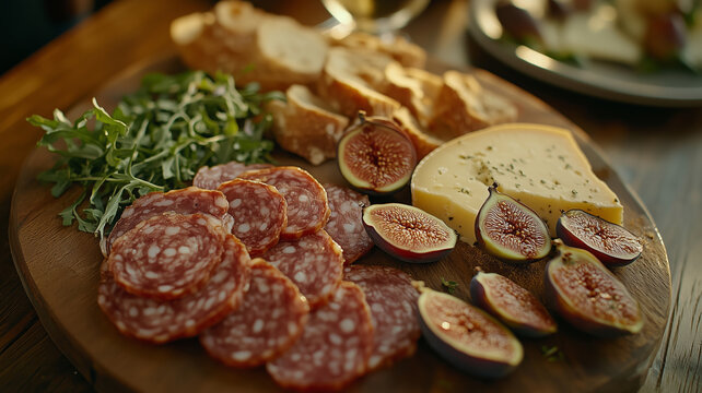Enjoying lukanka sausage on a lovely charcuterie board tonight