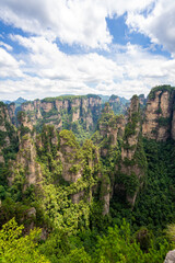 Zhangjiajie scenic area in Hunan Province, China