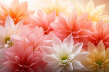 Obraz premium Spring blossom display nature scene floral arrangement tranquil setting aesthetic view vibrant colors for seo