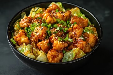 Spicy Korean chicken and cabbage dish