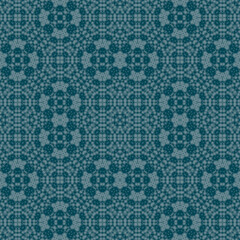 Christmas seamless pattern. Christmas background blue. Snowflake pattern. Happy New Year