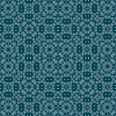 Christmas seamless pattern. Christmas background blue. Snowflake pattern. Happy New Year