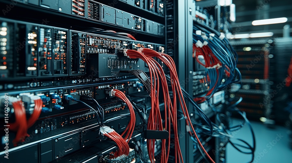 Poster Efficient data transmission via fiber optic cables in data center infrastructure with controlled environments